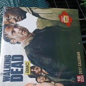 Sealed 2017 Walking Dead Calendar (free w Carol Funko Pop)